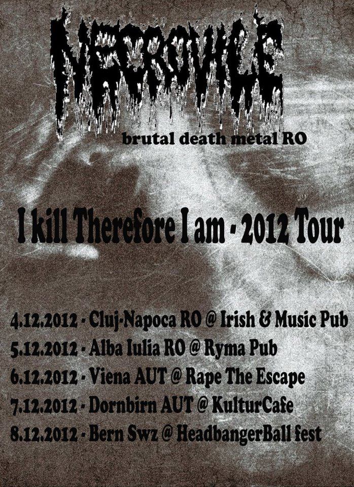 Necrovile pleaca in turneu!